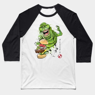 Slimer sumi-e Baseball T-Shirt